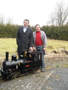 J&uuml;rgen Musche mit einem seiner Sch&auml;tze